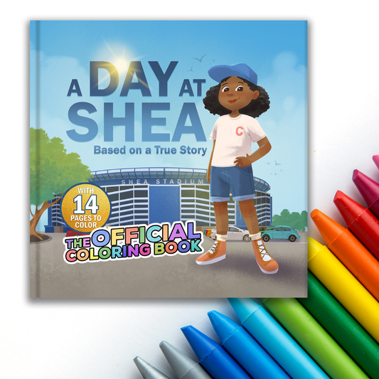 A Day at Shea - Children's Coloring Book Ages 4 -11 Paperback