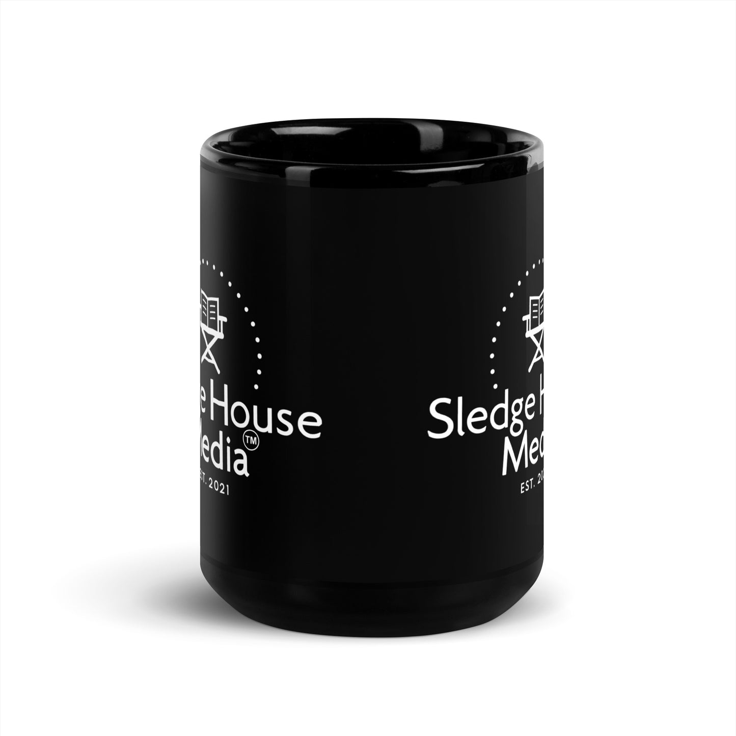 Sledge House Media Black Glossy Mug