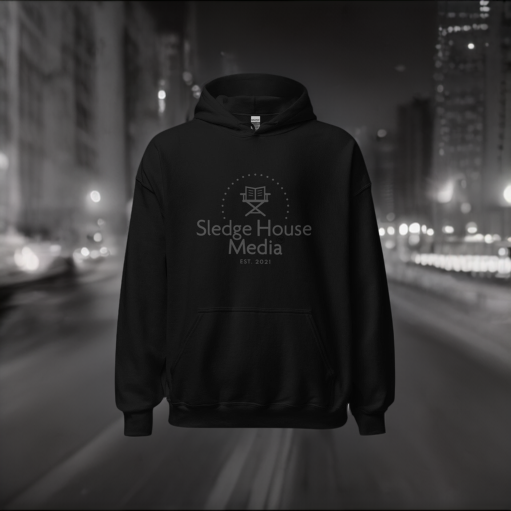"The OG" - Sledge House Media Everyday Cozy Unisex Hoodie Noir