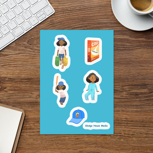 A Day at Shea Sticker Sheet - B