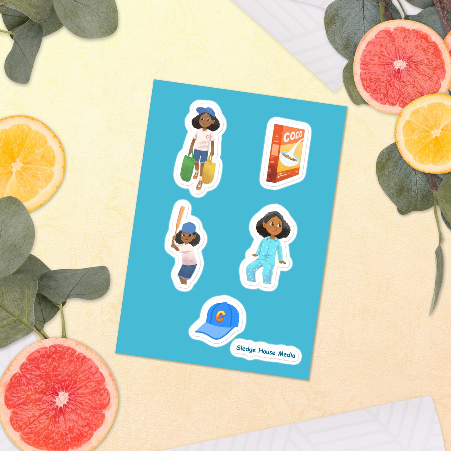 A Day at Shea Sticker Sheet - B