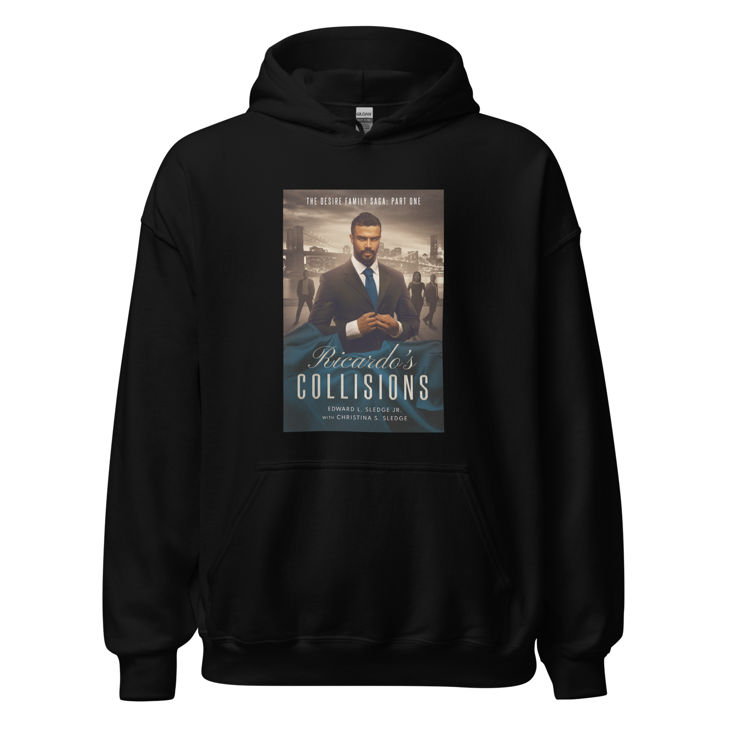 Sweat à capuche unisexe Collisions de Ricardo