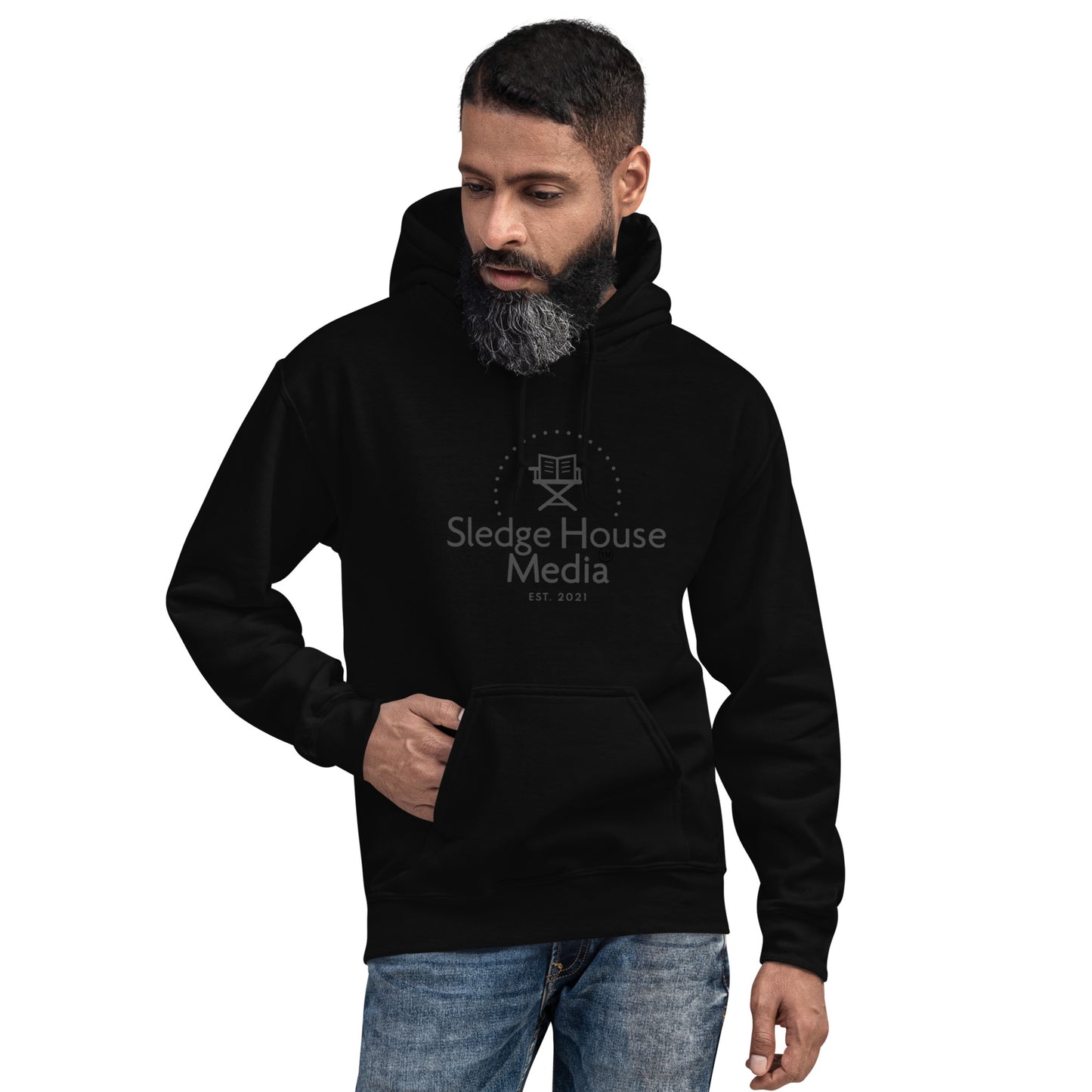 "The OG" - Sledge House Media Everyday Cozy Unisex Hoodie Noir