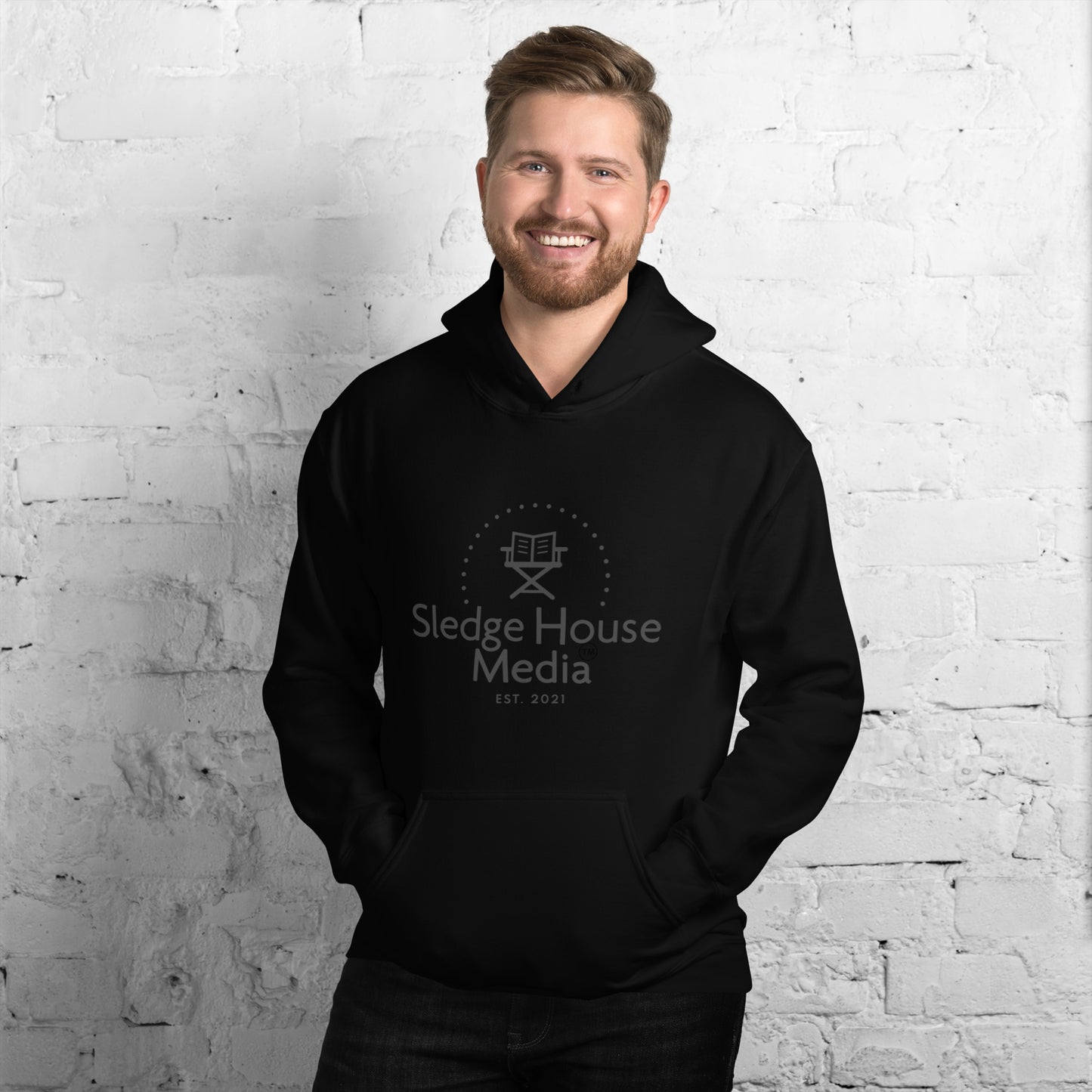 "The OG" - Sledge House Media Everyday Cozy Unisex Hoodie Noir