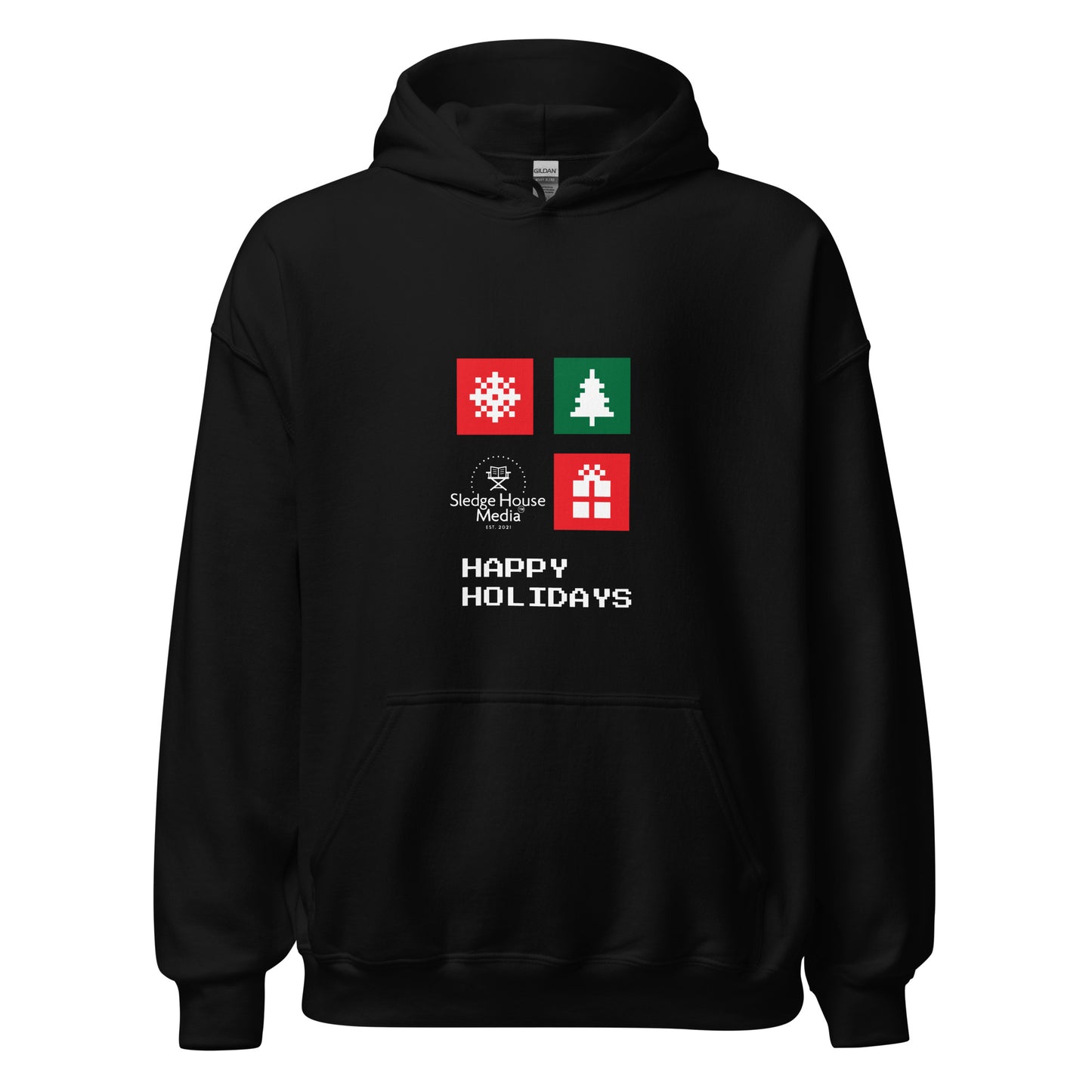 Sledge House Media Happy Holidays Unisex Hoodie