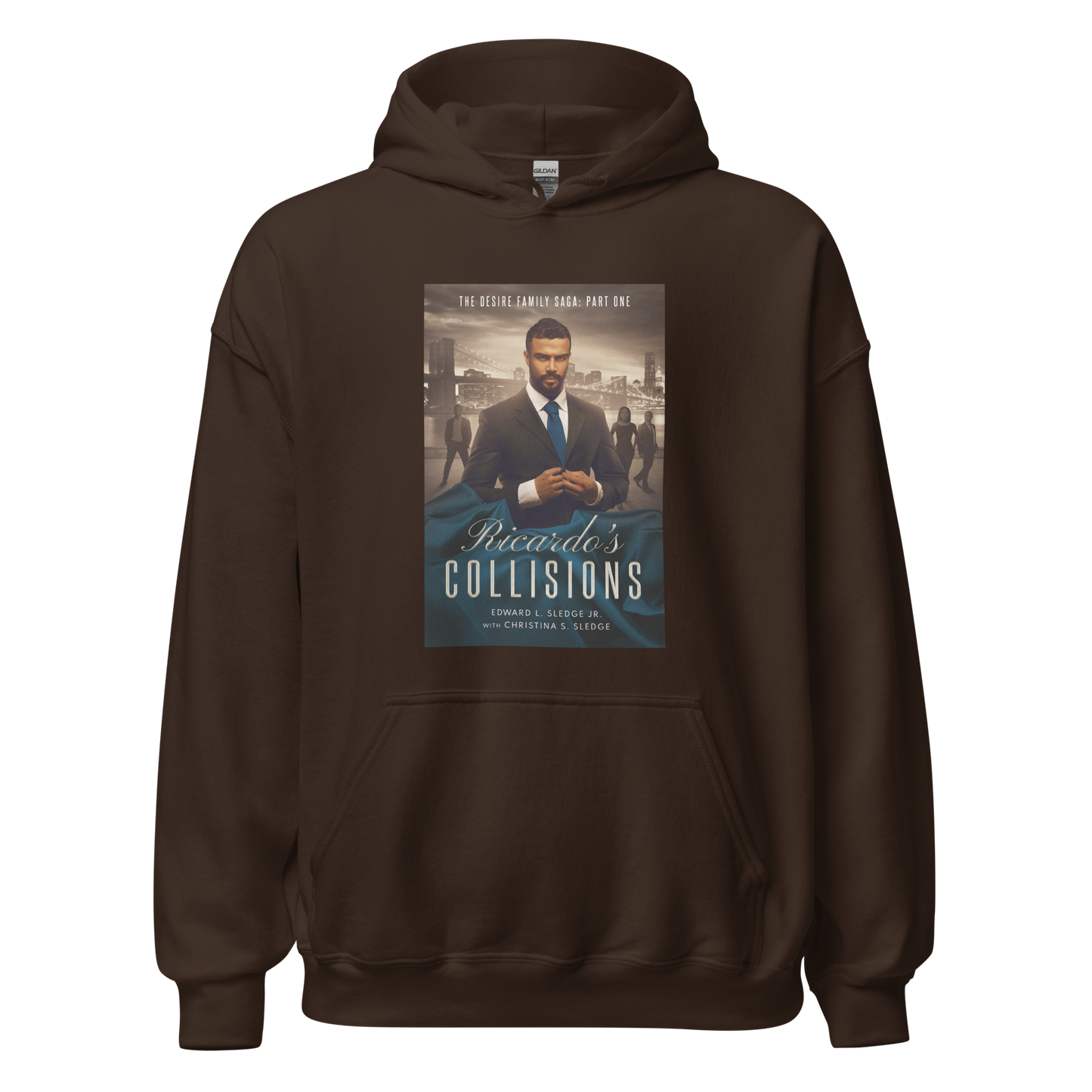 Sweat à capuche unisexe Collisions de Ricardo