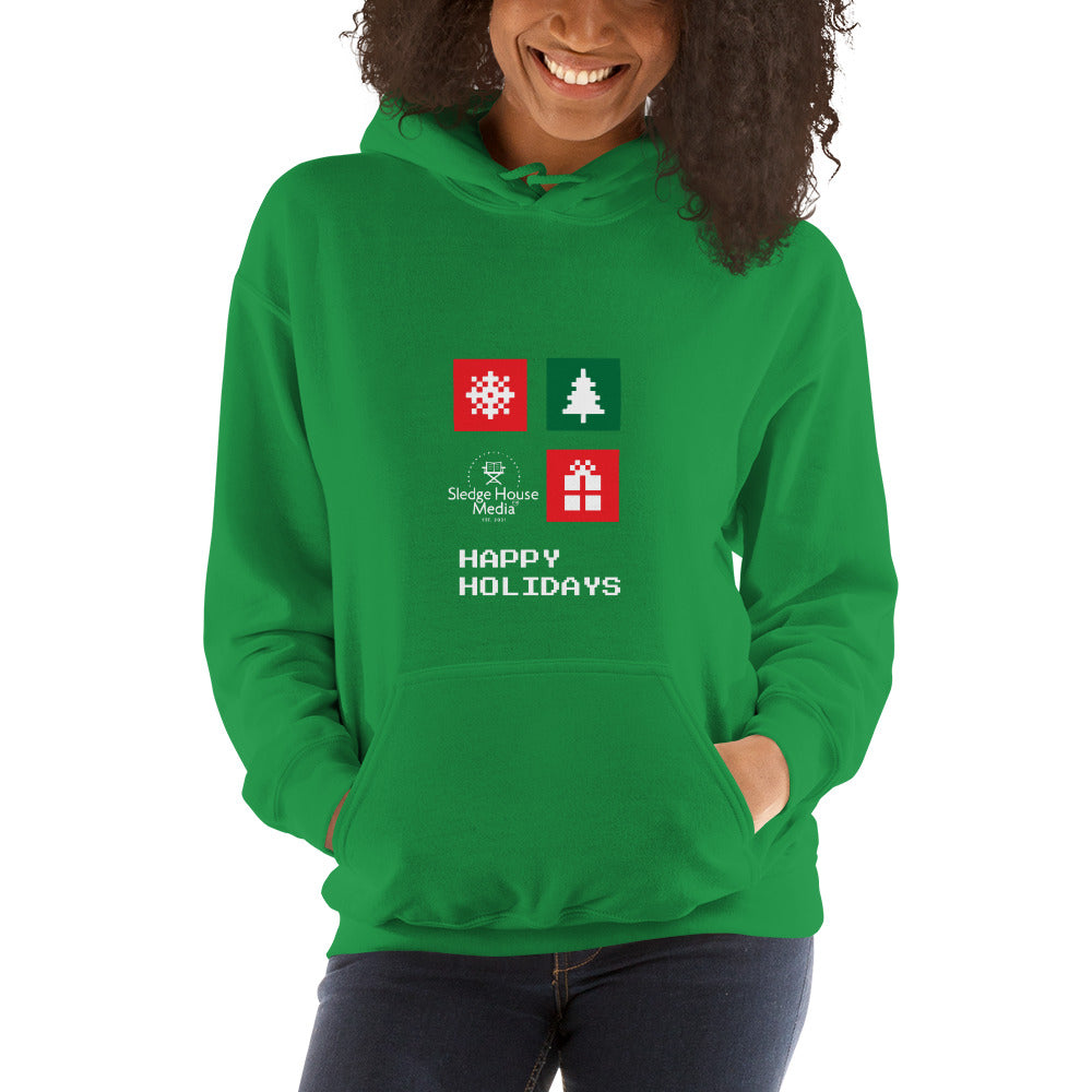 Sledge House Media Happy Holidays Unisex Hoodie