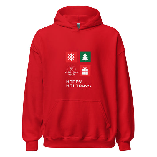 Sledge House Media Happy Holidays Unisex Hoodie