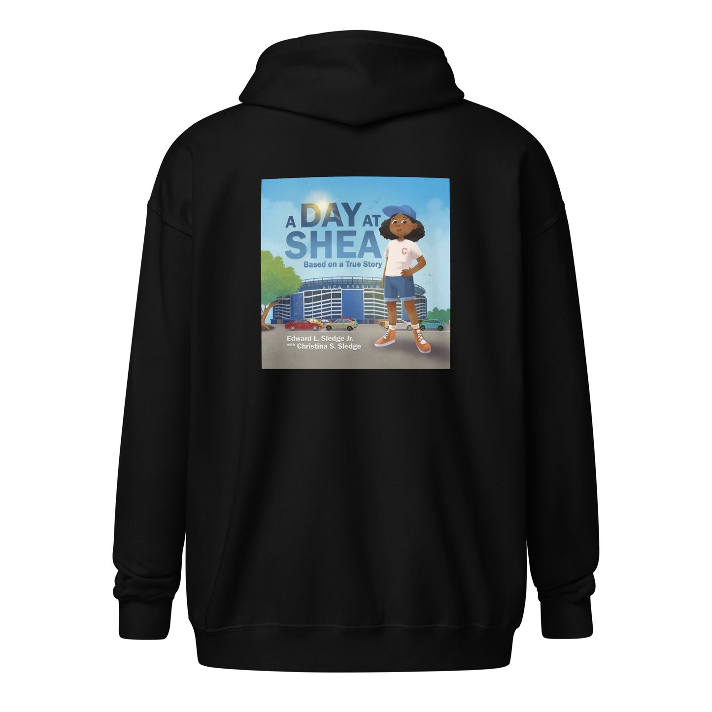 A Day at Shea Adult Unisex Zip Graphic Hoodie