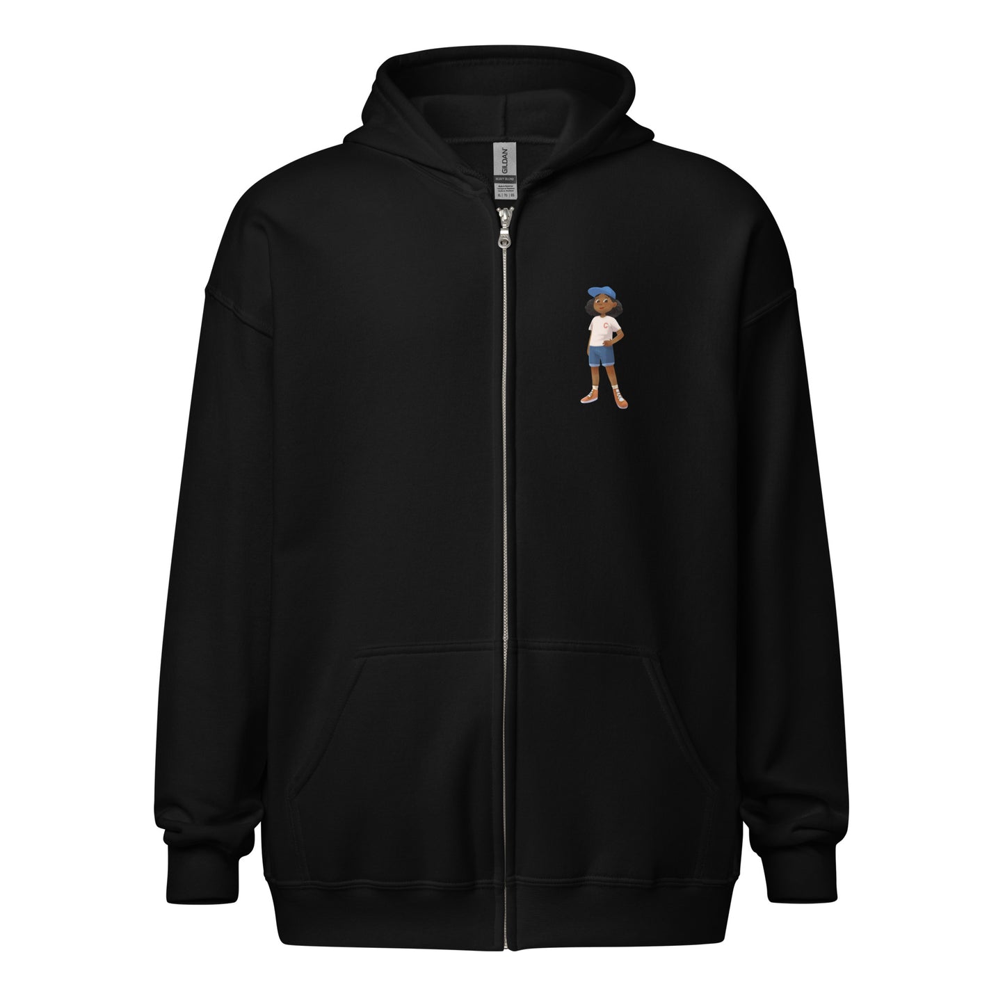 A Day at Shea Adult Unisex Zip Graphic Hoodie