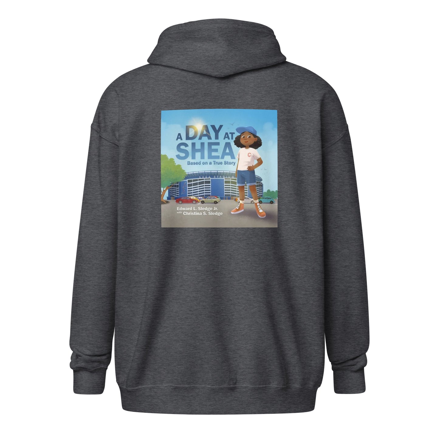 A Day at Shea Adult Unisex Zip Graphic Hoodie