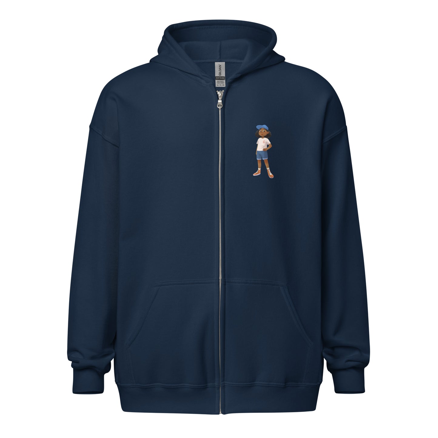 A Day at Shea Adult Unisex Zip Graphic Hoodie