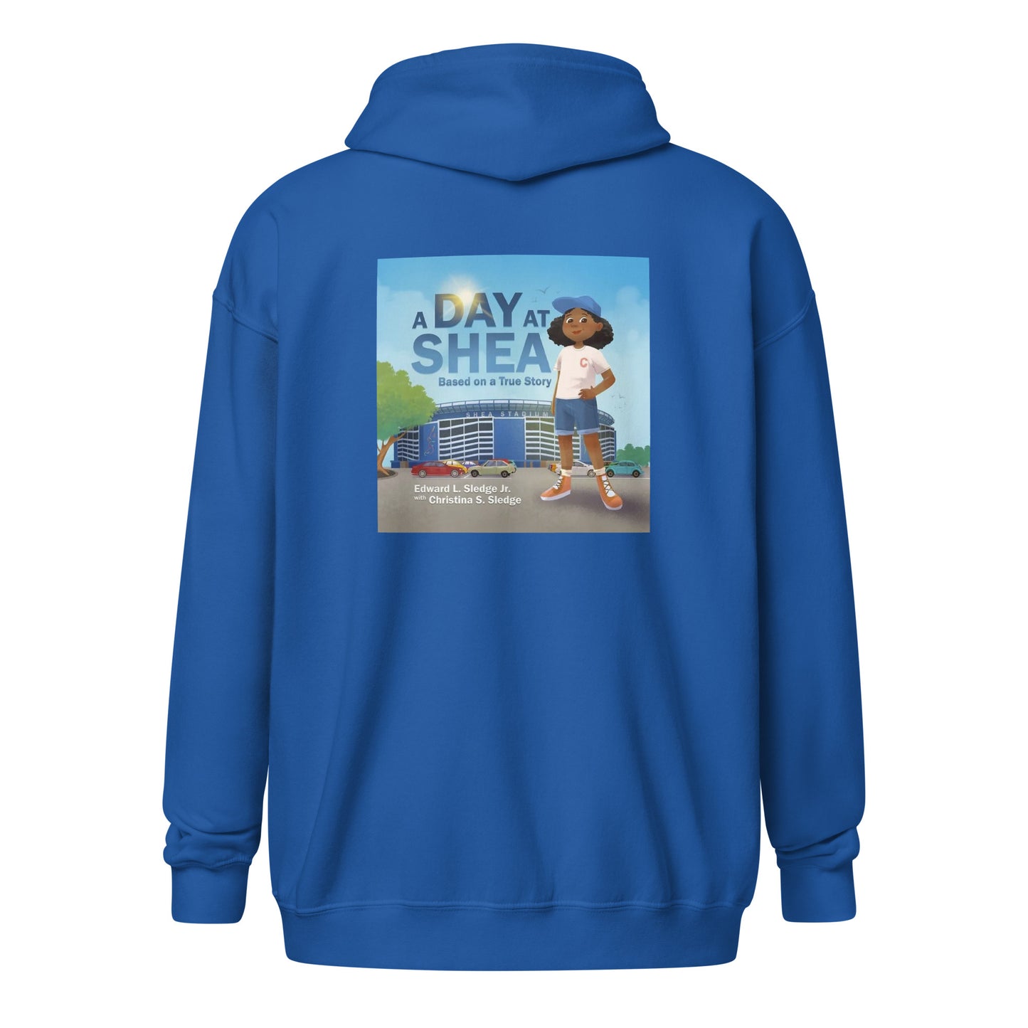 A Day at Shea Adult Unisex Zip Graphic Hoodie