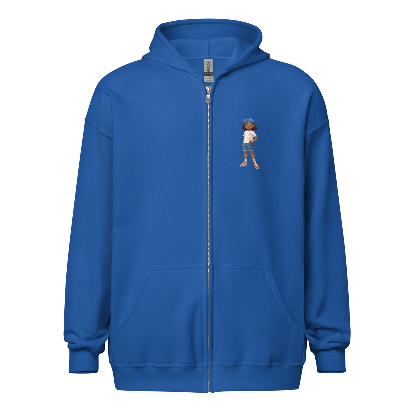 A Day at Shea Adult Unisex Zip Graphic Hoodie