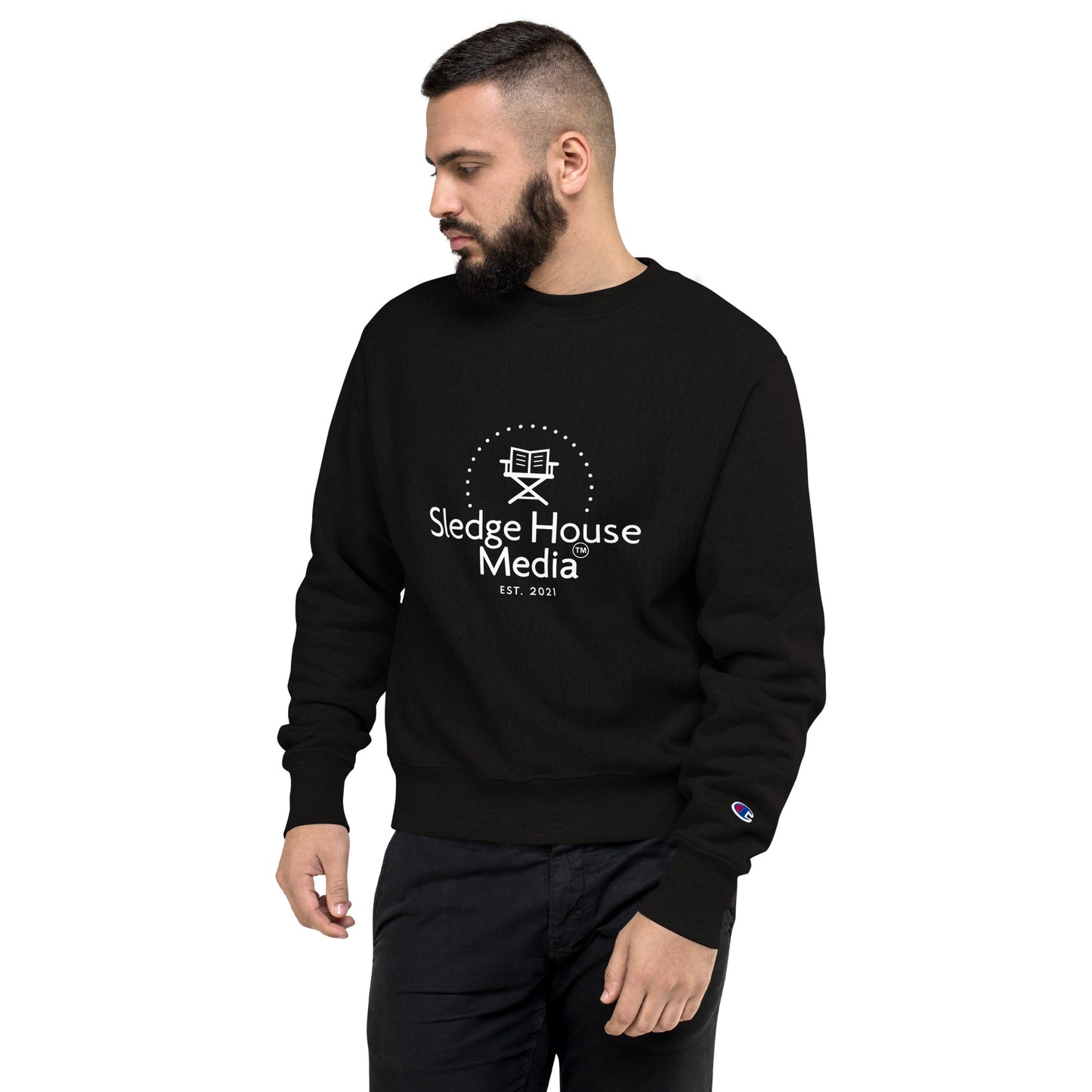 Sledge House Media x Champion Premium Unisex Sweatshirt