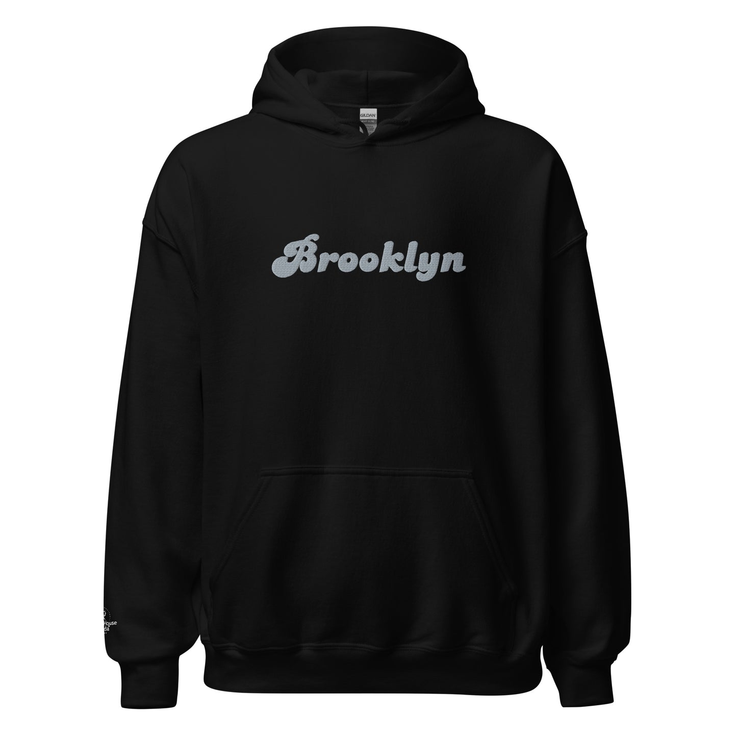 Brooklyn Embroidered Unisex Hoodie