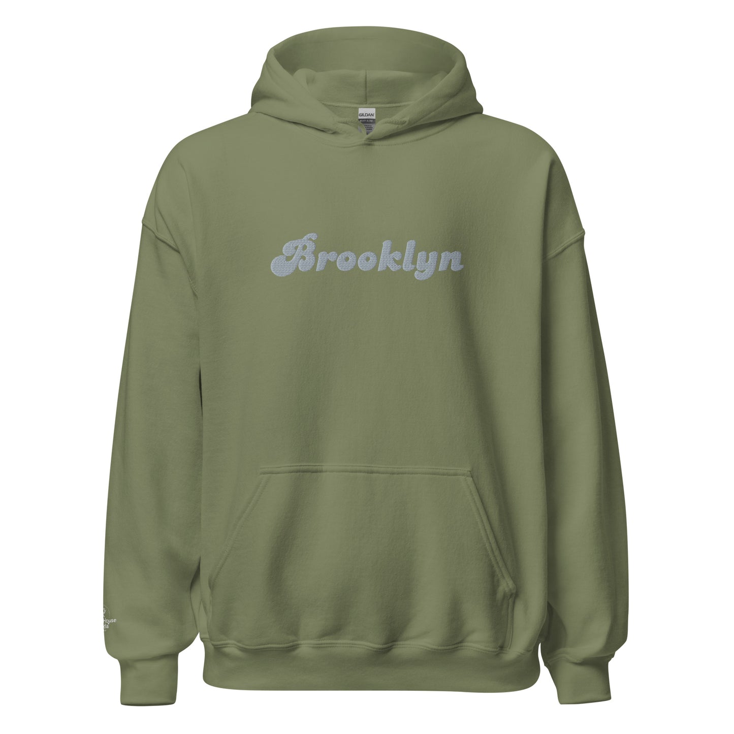 Brooklyn Embroidered Unisex Hoodie