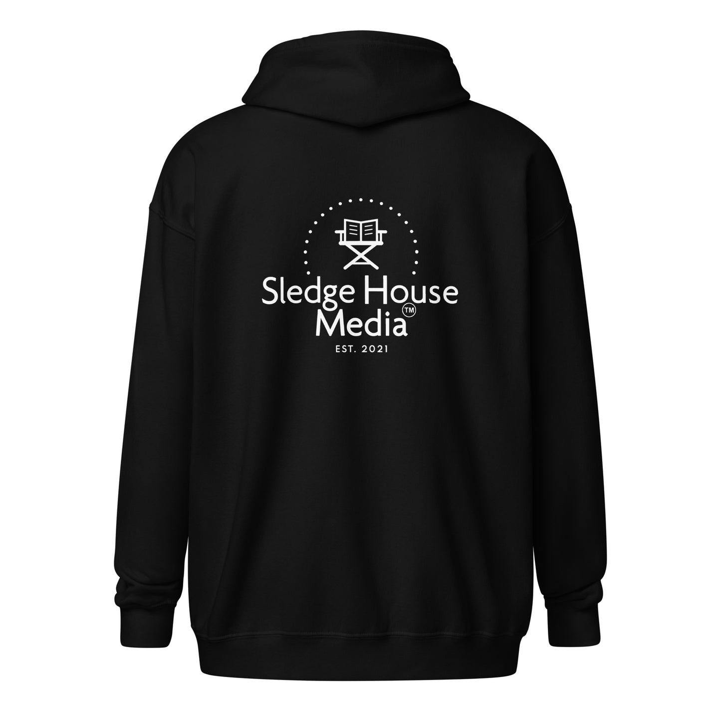 "The OG" Sledge House Media Cozy Zip Unisex Hoodie