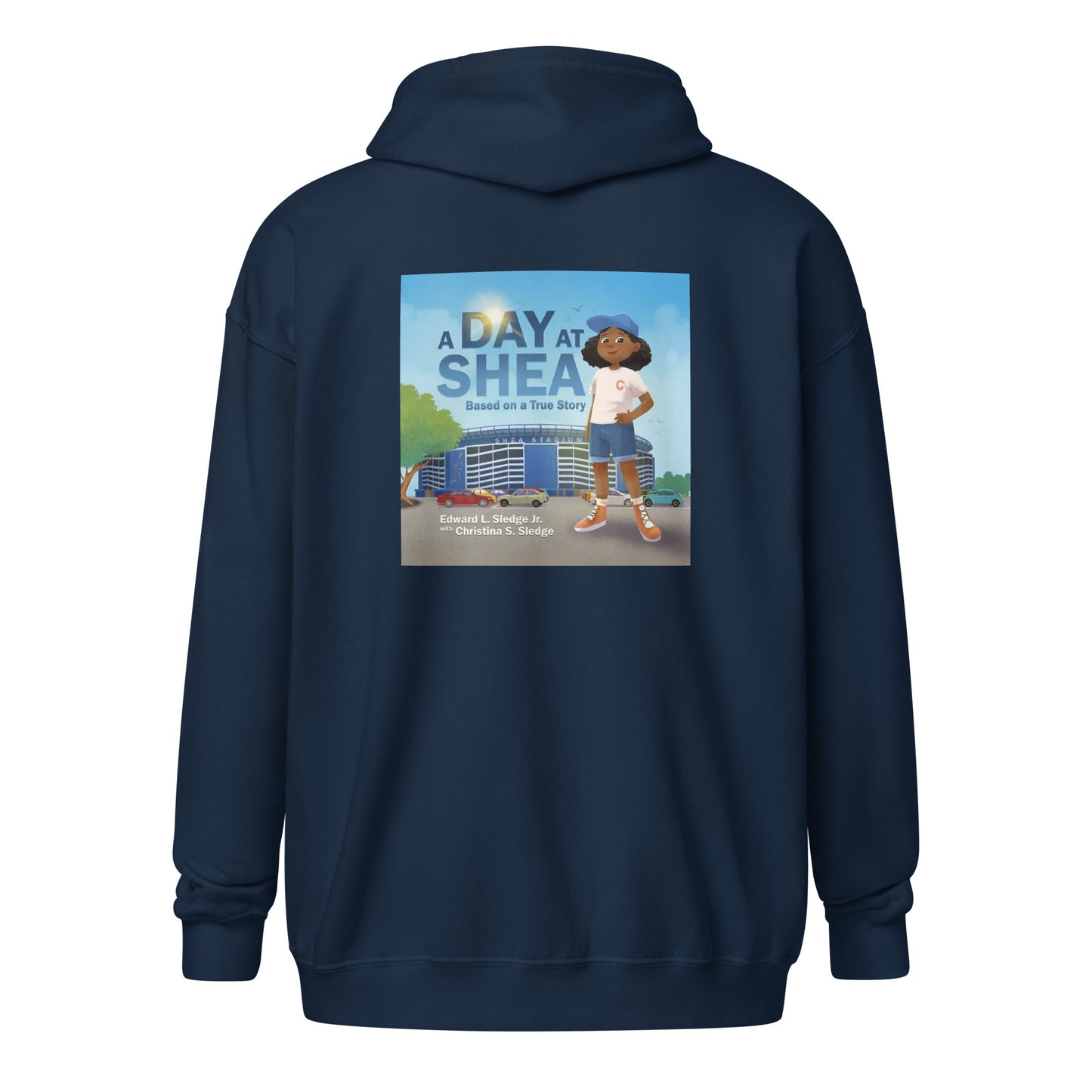 A Day at Shea Adult Unisex Zip Graphic Hoodie