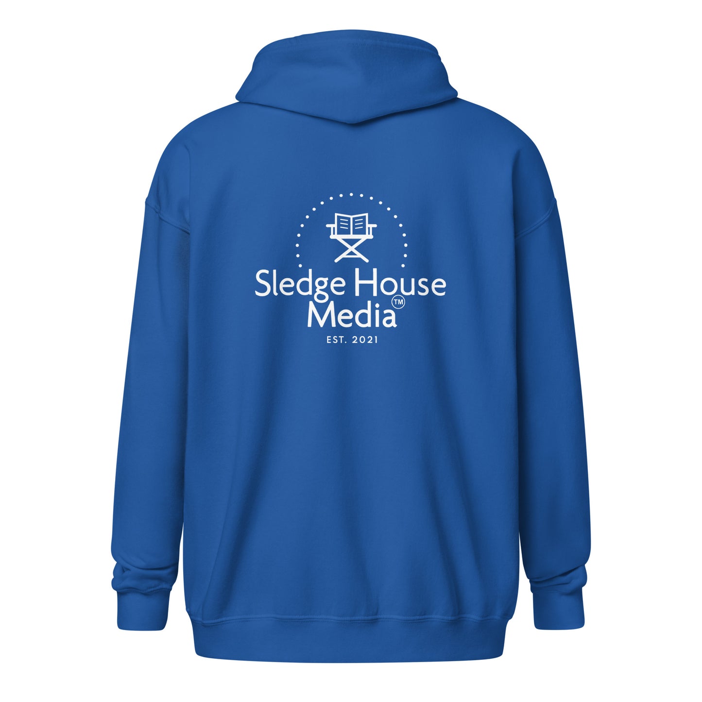 "The OG" Sledge House Media Cozy Zip Unisex Hoodie